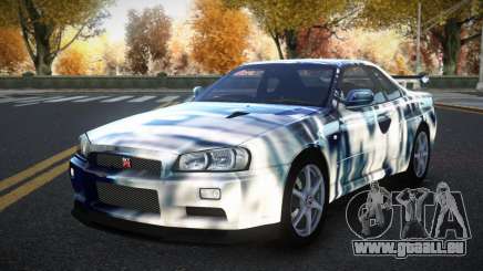 Nissan Skyline R34 Richtiny S12 pour GTA 4