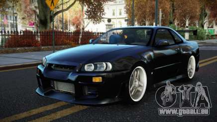 Nissan Skyline R34 Fuvev für GTA 4