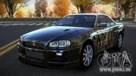 Nissan Skyline R34 Richtiny S2 für GTA 4