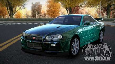 Nissan Skyline R34 Richtiny S5 für GTA 4