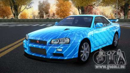 Nissan Skyline R34 Richtiny S7 für GTA 4