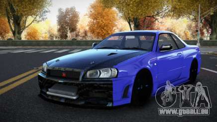 Nissan Skyline R34 Lehijiveb für GTA 4