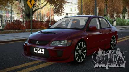 Mitsubishi Lancer Evolution VIII Avav pour GTA 4