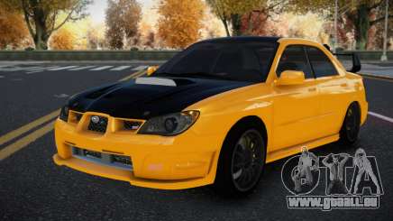Subaru Impreza Topug pour GTA 4