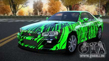 Nissan Skyline R34 Richtiny S4 für GTA 4