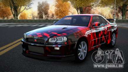 Nissan Skyline R34 Richtiny S9 für GTA 4