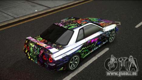 Nissan Skyline R32 Vierolas S14 pour GTA 4