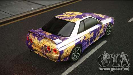 Nissan Skyline R32 Vierolas S4 für GTA 4