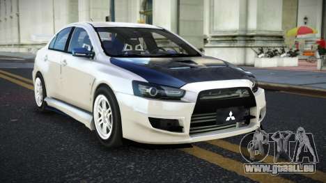 Mitsubishi Lancer Evolution X Atez pour GTA 4