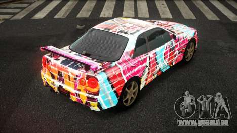 Nissan Skyline R34 Zoelly S7 pour GTA 4