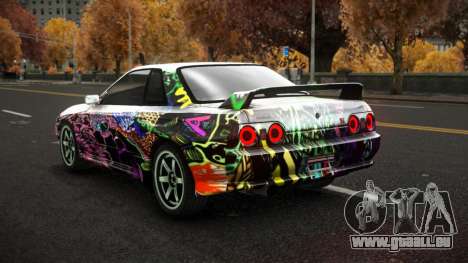 Nissan Skyline R32 Vierolas S14 pour GTA 4