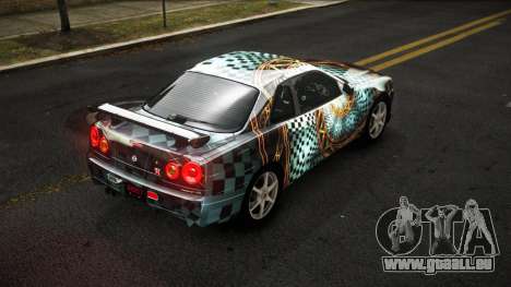 Nissan Skyline R34 Sahunlia S2 pour GTA 4