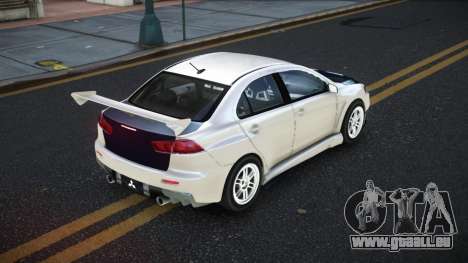 Mitsubishi Lancer Evolution X Atez pour GTA 4