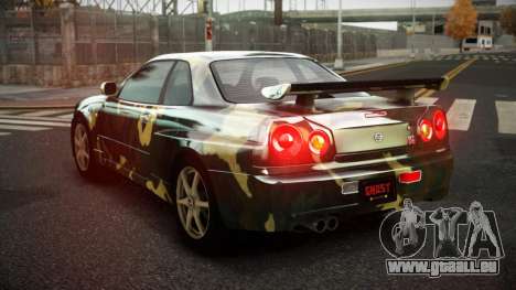 Nissan Skyline R34 Zoelly S2 für GTA 4