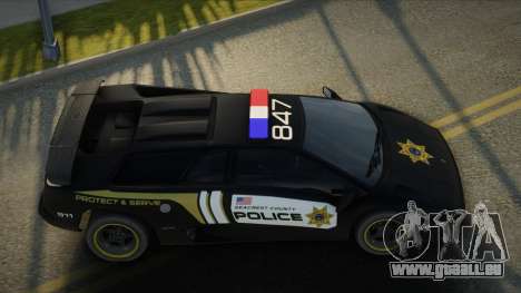 Lamborghini Diablo Police SA für GTA San Andreas