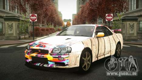Nissan Skyline R34 Zoelly S7 pour GTA 4
