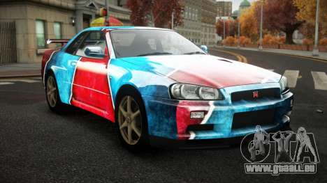 Nissan Skyline R34 Zoelly S10 für GTA 4