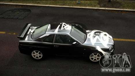 Nissan Skyline R34 Sahunlia S13 pour GTA 4