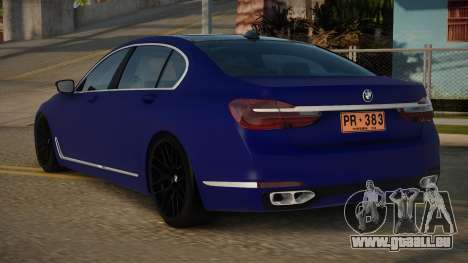 BMW 7-series Ninor pour GTA San Andreas