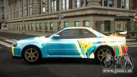 Nissan Skyline R34 Zoelly S6 pour GTA 4