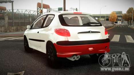 Peugeot 206 Dihinowos pour GTA 4