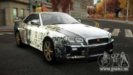 Nissan Skyline R34 Zoelly S1 pour GTA 4