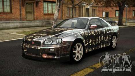 Nissan Skyline R34 Sahunlia S5 für GTA 4