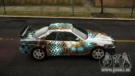 Nissan Skyline R34 Sahunlia S2 pour GTA 4