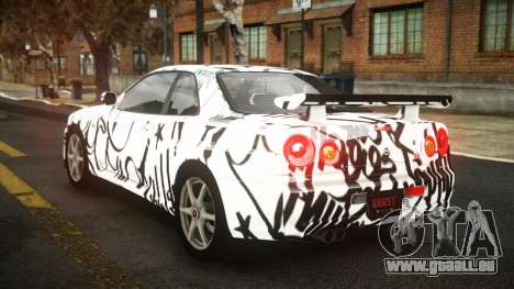 Nissan Skyline R34 Sahunlia S1 pour GTA 4