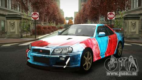Nissan Skyline R34 Zoelly S10 für GTA 4