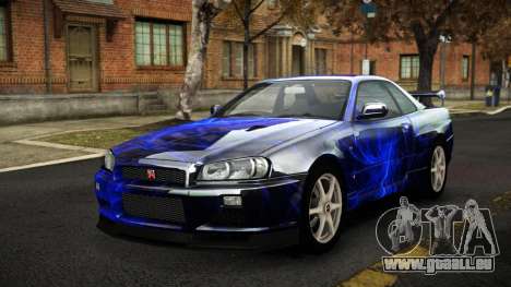 Nissan Skyline R34 Sahunlia S3 pour GTA 4
