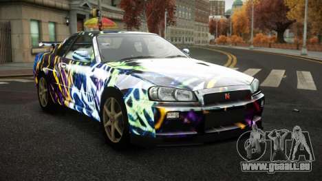 Nissan Skyline R34 Zoelly S9 pour GTA 4
