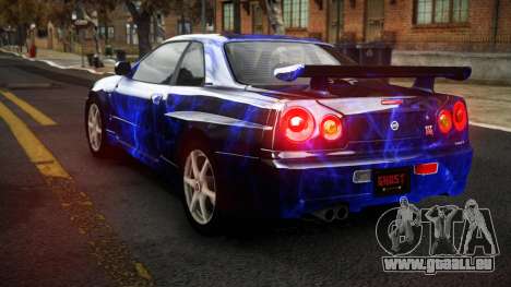 Nissan Skyline R34 Sahunlia S3 pour GTA 4