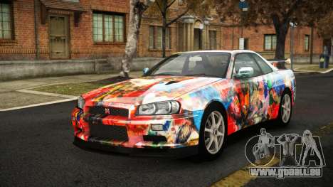 Nissan Skyline R34 Sahunlia S7 pour GTA 4