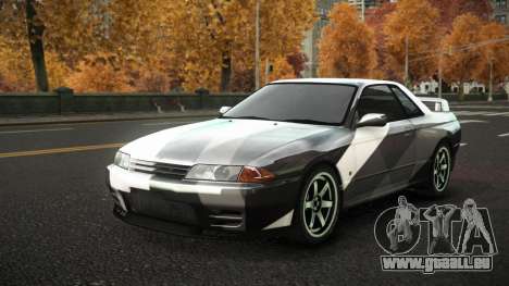 Nissan Skyline R32 Vierolas S10 pour GTA 4