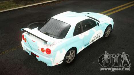 Nissan Skyline R34 Sahunlia S8 pour GTA 4