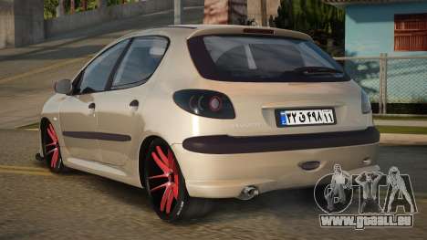 Peugeot 206 Lyjais für GTA San Andreas