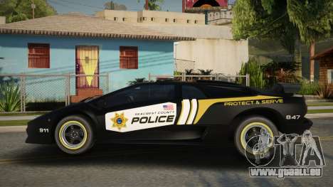 Lamborghini Diablo Police SA für GTA San Andreas