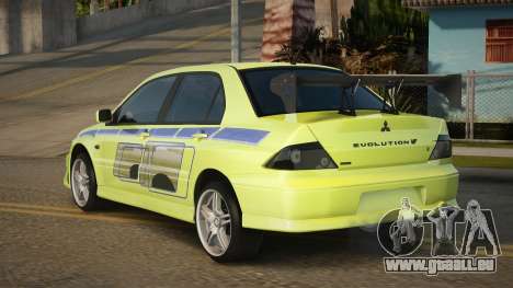 Mitsubishi Lancer Evolution VII Erley pour GTA San Andreas