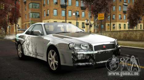 Nissan Skyline R34 Sahunlia S11 für GTA 4