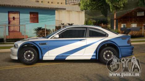 BMW M3 GTR Miceney für GTA San Andreas