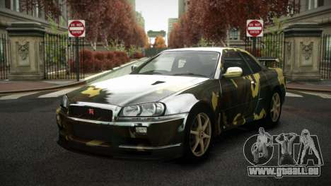 Nissan Skyline R34 Zoelly S2 für GTA 4