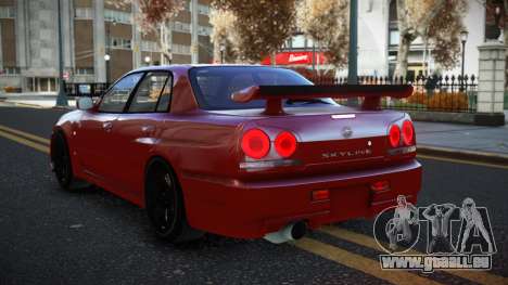 Nissan Skyline R34 Pajlisupi für GTA 4