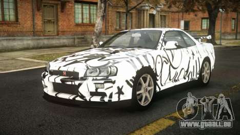 Nissan Skyline R34 Sahunlia S1 pour GTA 4