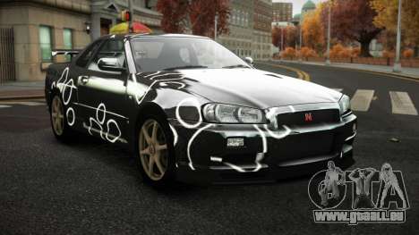 Nissan Skyline R34 Zoelly S5 für GTA 4