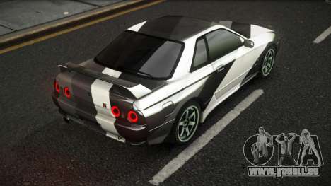Nissan Skyline R32 Vierolas S10 pour GTA 4