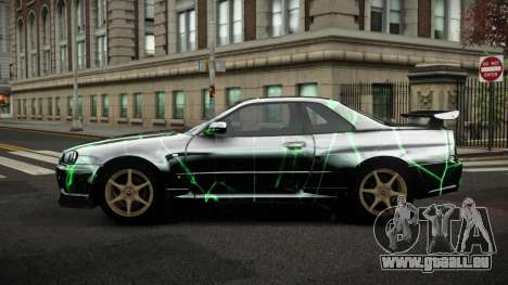 Nissan Skyline R34 Zoelly S8 pour GTA 4