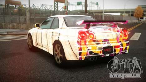 Nissan Skyline R34 Zoelly S7 pour GTA 4
