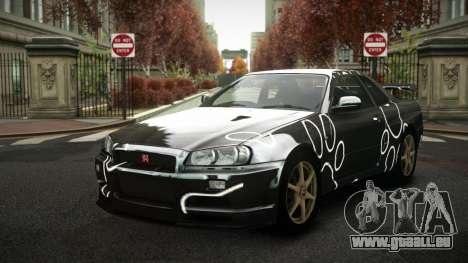 Nissan Skyline R34 Zoelly S5 für GTA 4