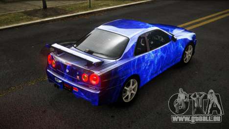 Nissan Skyline R34 Sahunlia S3 pour GTA 4